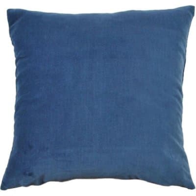 KUDDFODRAL SAMMET 48X48 CM BLÅ (2)