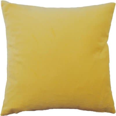 KUDDFODRAL SAMMET 48X48 CM GUL (11)