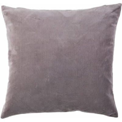 KUDDFODRAL SAMMET 48X48 CM GRÅ (16)
