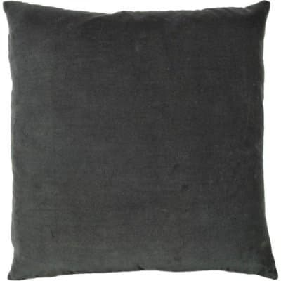 KUDDFODRAL SAMMET 48X48 CM M.GRÅ (17)