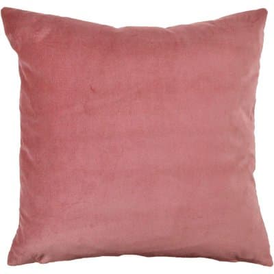 KUDDFODRAL SAMMET 48X48 CM LJ.ROSA (21)