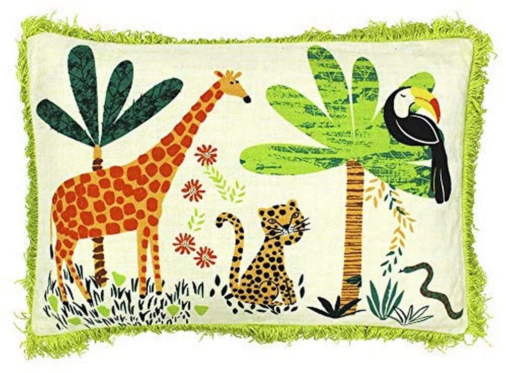 Paoletti Jungletastic Feather Filled Cushion