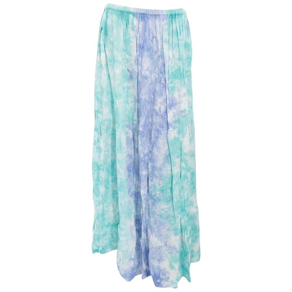Womens/Ladies Maxi Pastel Tie Dye Summer Skirt