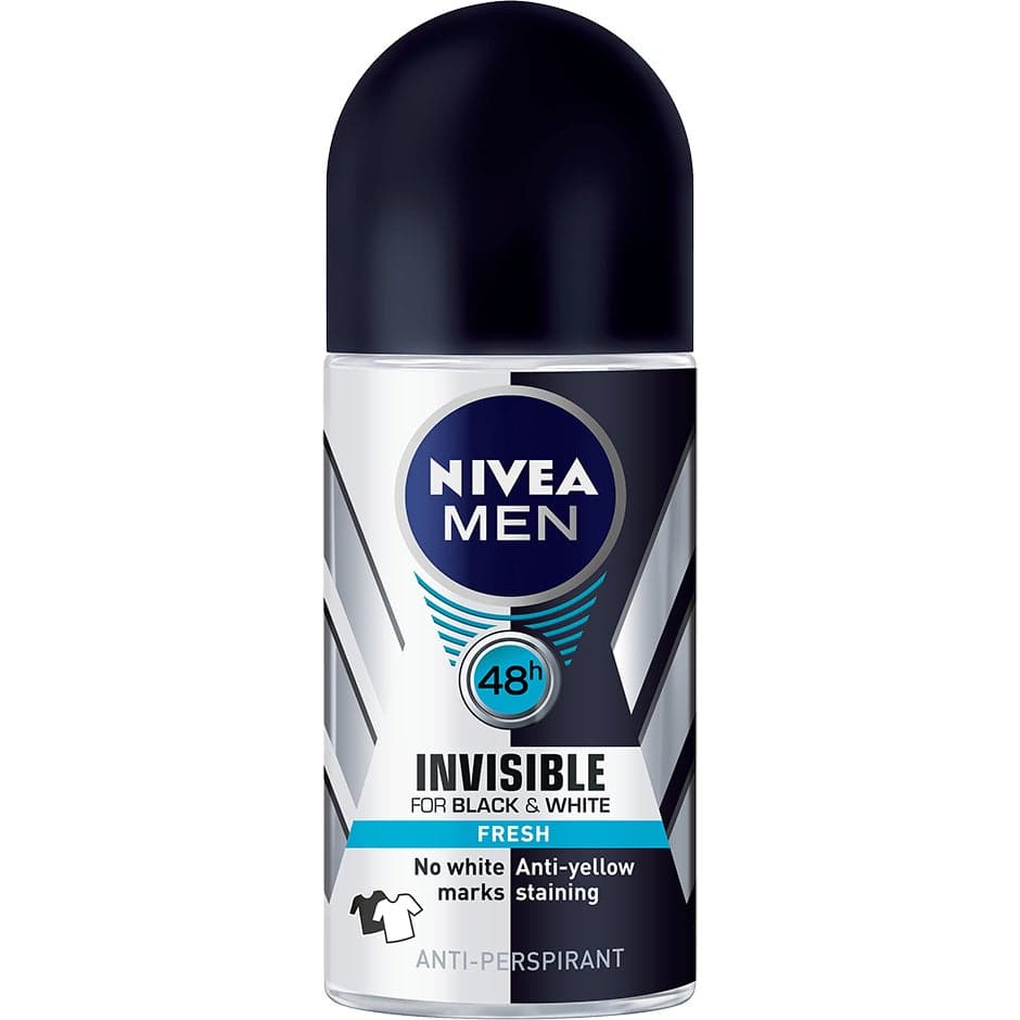 Nivea, MEN Invisible Black & White, 50 ml