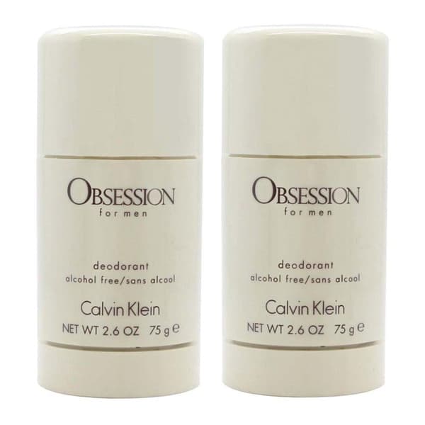 2-Pack Calvin Klein Obsession For Men Deostick 75ml