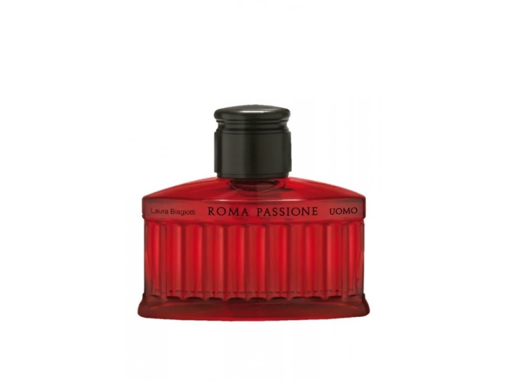 Laura Biagiotti ROMA PASSIONE, Menn, 125 ml, Kardemomme, Elemi, Kaffe, Agurk, Patchouli, Salvie, Rav, Tonka bønne, Vanilje, Spray