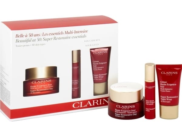 Clarins SET MULTI - INTENSIVE (CREME JOUR 50ML + SUPRA SERUM 10ML + CREME NUIT 15ML)