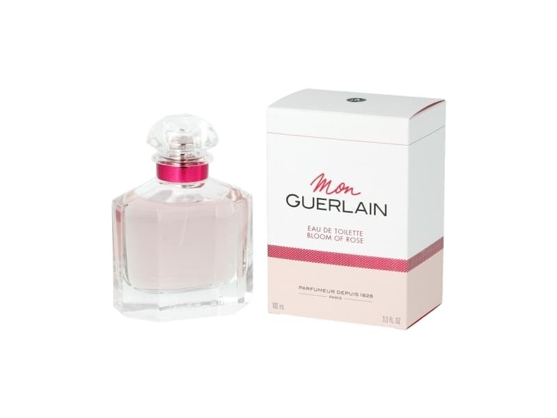Guerlain Bloom of Rose, Kvinder, 100 ml, Ikke-genopfyldelig flaske, Jasmin, Lavendel, Neroli, Rose, Vanilie, Spray, Alcohol, parfum (fragrance), aqua