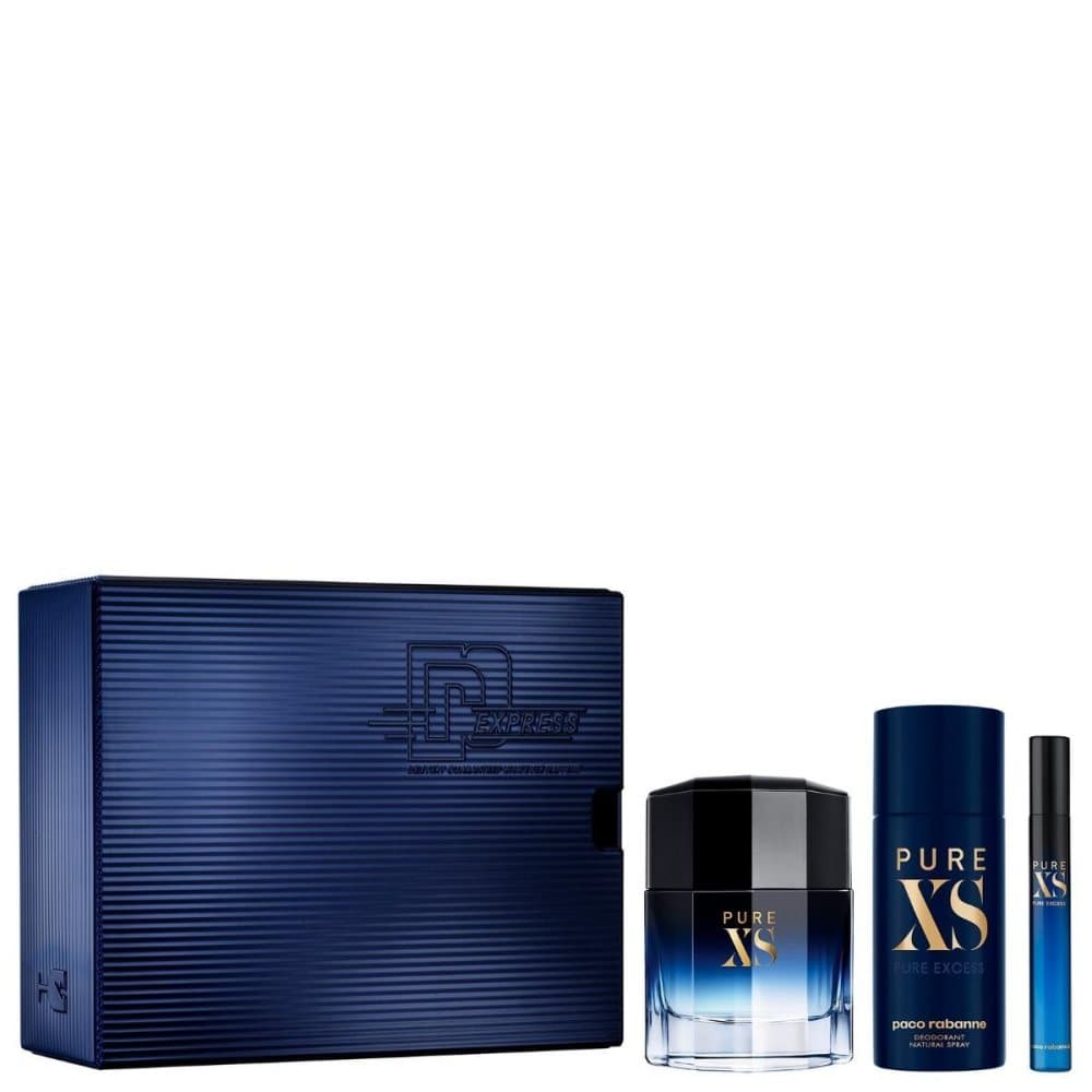 Paco Rabanne Pure Xs Edt 100ml + Deospray 150ml + Edt 10ml Giftset