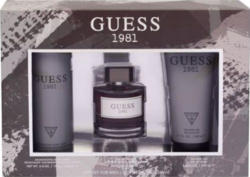 Bild av Guess Guess 1981 for Men Edt 100 ml + Deodorant 226 ml + Shower gel 200 ml (man)