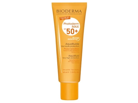 Bioderma Photoderm MAX Aquafluide SPF 50+, Kropp, 40 ml, Anti-glans, Universell, Rør, 1 stykker