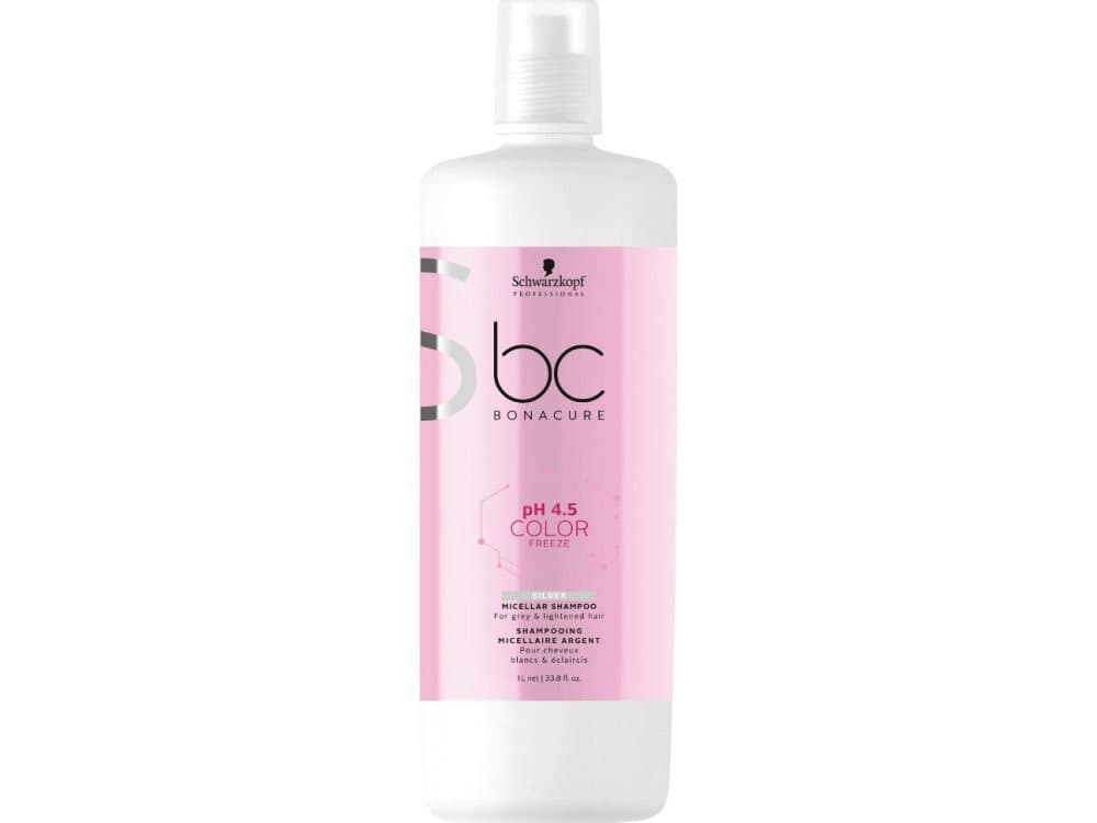 Bonacure Color Freeze Silver Shampoo - Dame - 1000 ml