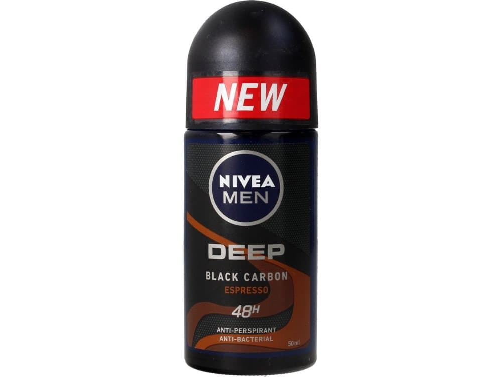 Nivea Nivea Deodorant DEEP BLACK CARBON ESPRESSO roll-on 50ml