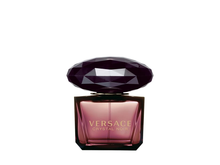 Versace Crystal Noir, Kvinna, 90 ml, Fikon, Svarta vinbär, viol, Frangipani, Jasmin, Tuberos, Cashmeran, Sandelträ, Vanilj, Spray