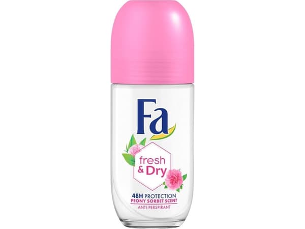 Fa Fresh &amp; Dry 48H Roll-on Deodorant Peony Sorbet 50 ml