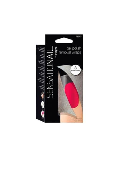 SENSATIONAIL gel polish removal wraps 30 uds