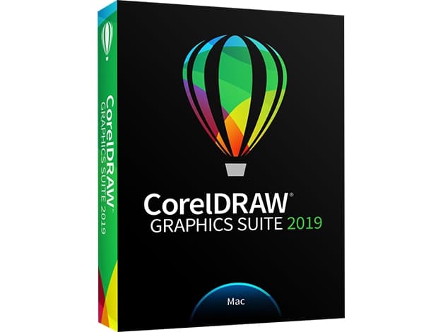 Corel CorelDRAW Graphics Suite 2019, Flerspråklig, 1 lisenser, Mac OS X 10.12 Sierra,Mac OS X 10.13 High Sierra,Mac OS X 10.14 Mojave, 2048 MB, 1280