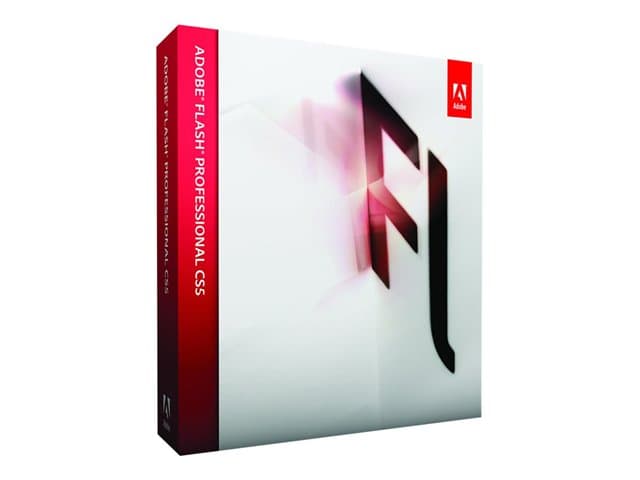 Adobe Flash Professional CS5 Student and Teacher Edition - Bokspakke - 1 bruker - akademisk - DVD - Mac - Engelsk