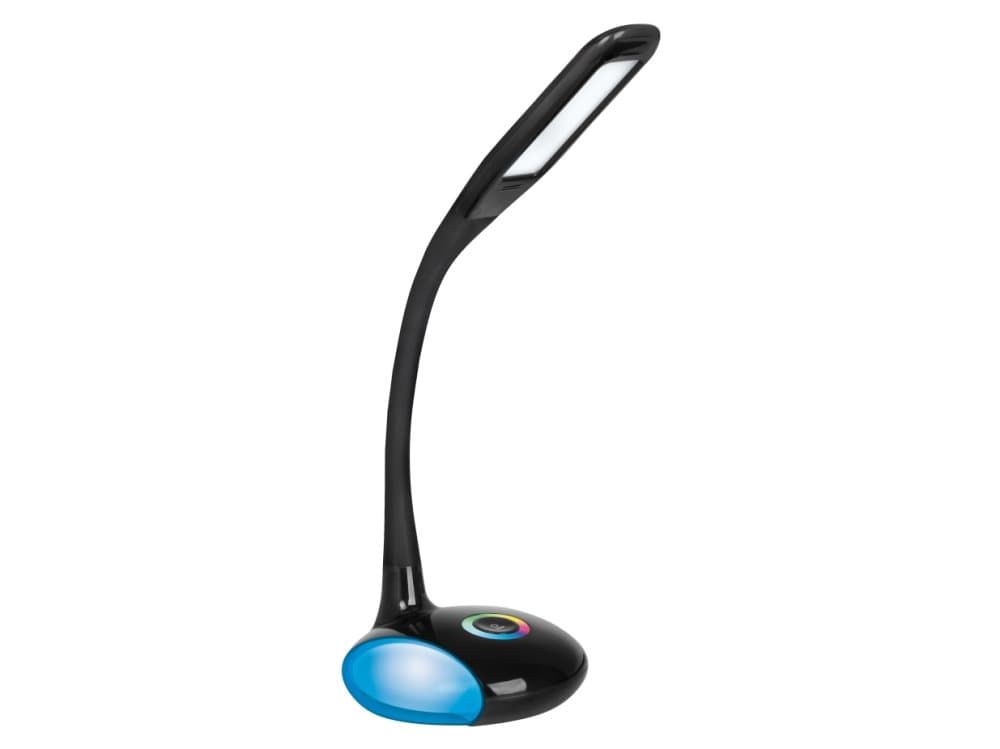 Activejet Lampka biurkowa LED AJE-VENUS RGB Black, Svart, Plastikk, Soverom, Barnerom, Universell, Moderne, Type E, CE, RoHS, ISO 9001, ISO 14001