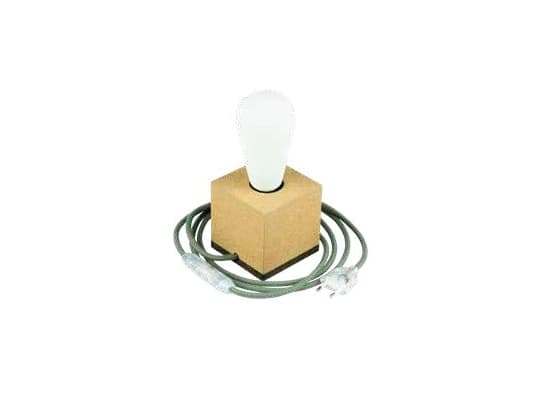 Segula 80528, Tre, Kork, Design, Grønn, E27, 1 ampuller