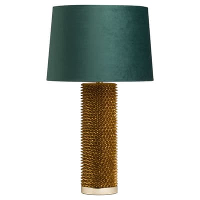 Hill Interiors Acantho bordslampa med sammetskärm