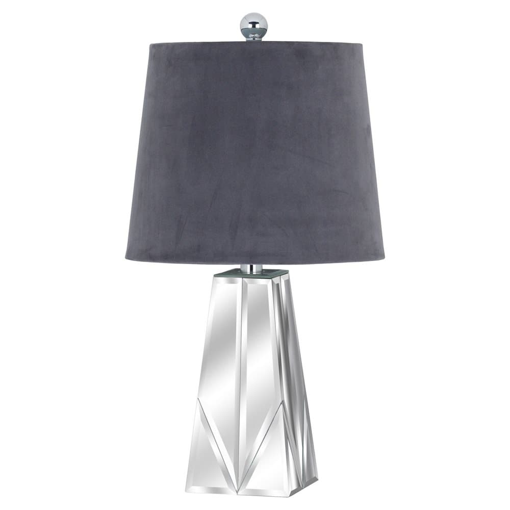 Hill Interiors Barnaby Bevelled Mirrored Table Lamp