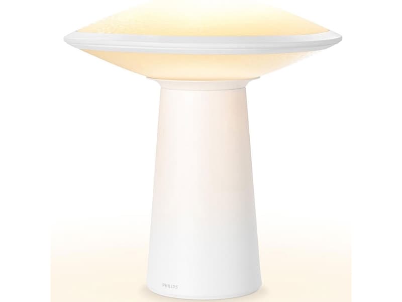 Philips Hue White ambience LED integrated White Phoenix table light, Smart bordslampa, Vit, LED, Varmvitt, 20000 h, Sovrum, Vardagsrum
