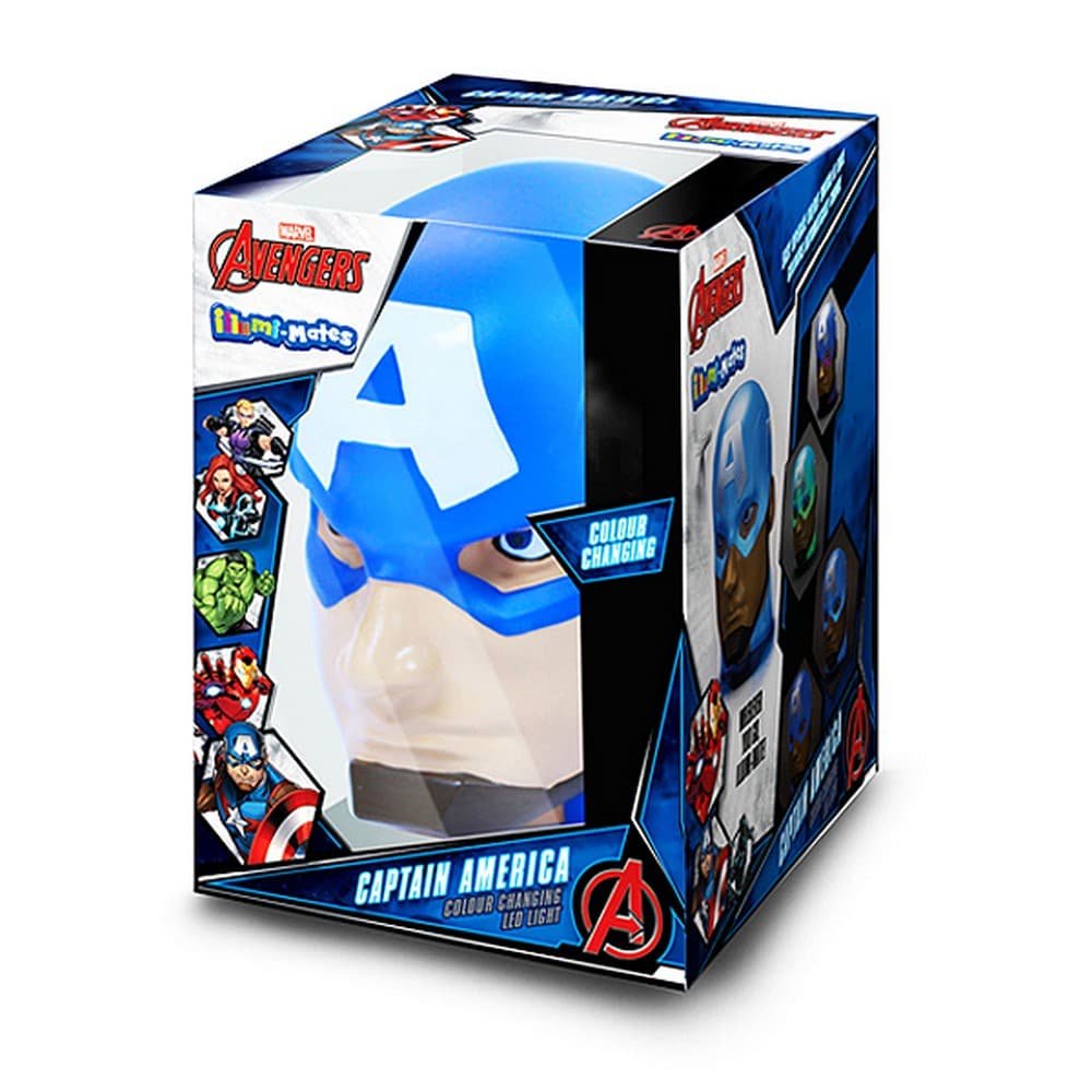 Captain america Officiell Illumi-Mates Nattlampa