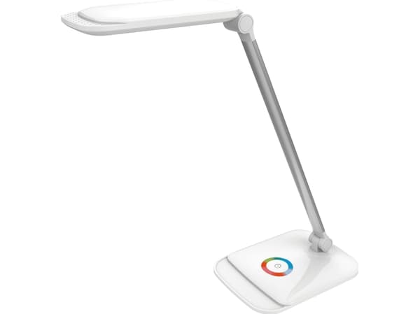 Platinett bordlampe med USB-lader PDLQ60 (43804)