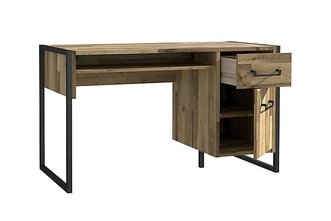 TREVARRIAN Skrivebord 129 cm Brun