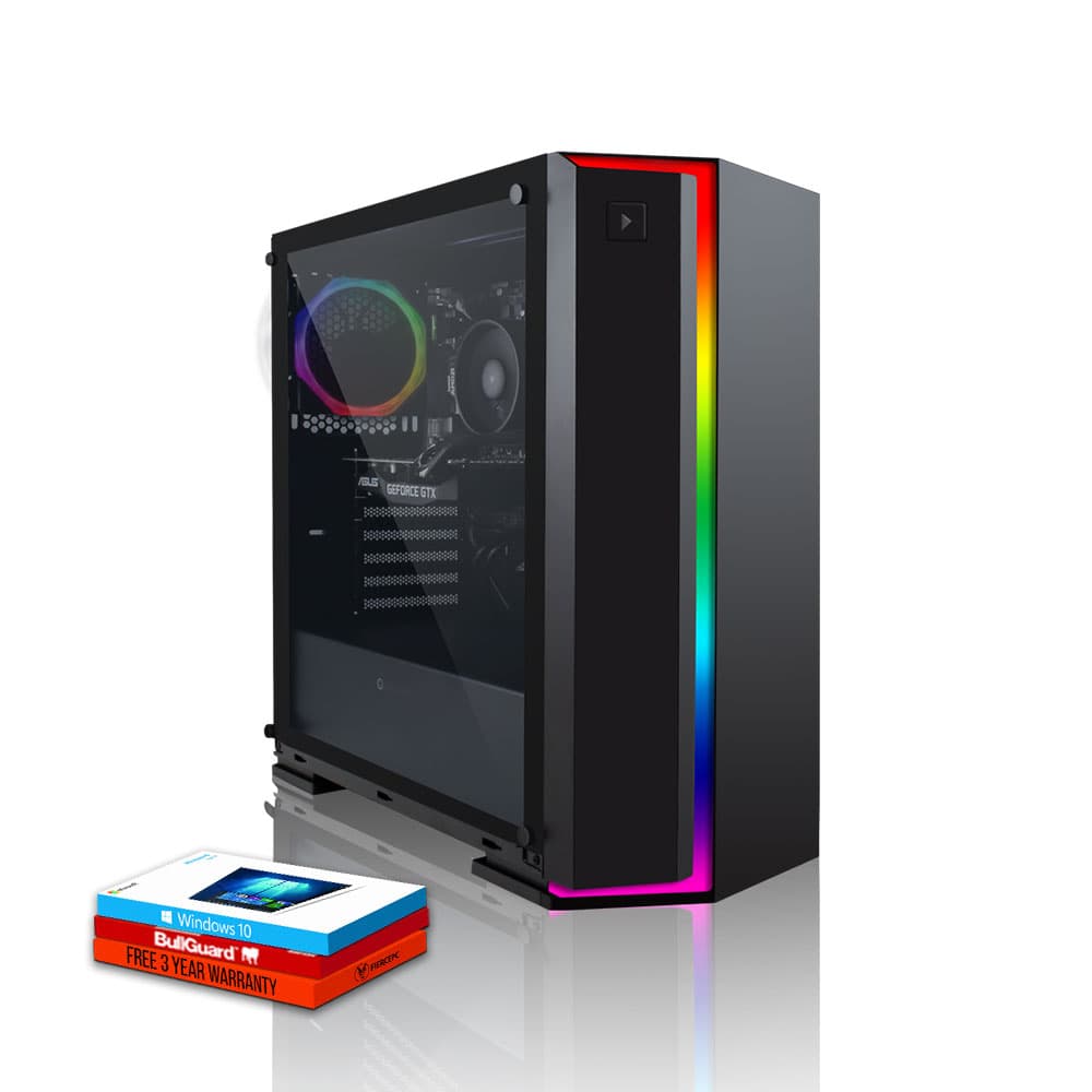 Fierce Crusader Speldator - AMD Ryzen 3 3100 - 8GB - AMD Radeon RX 580 - 1135707