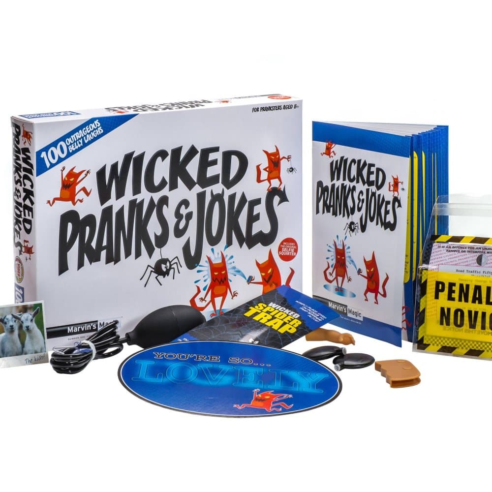 Wicked Pranks and Jokes - Marvins Magic