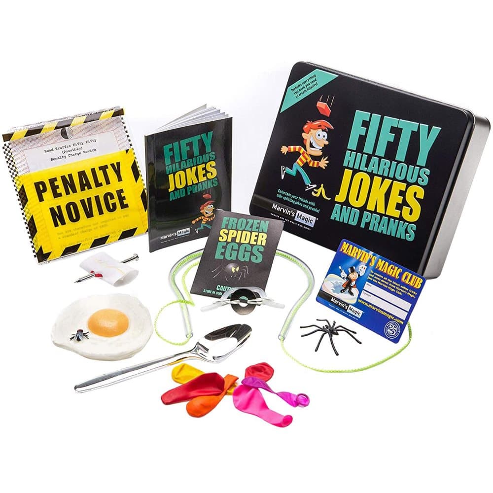 Fifty Hilarious Jokes and Pranks - Marvins Magic
