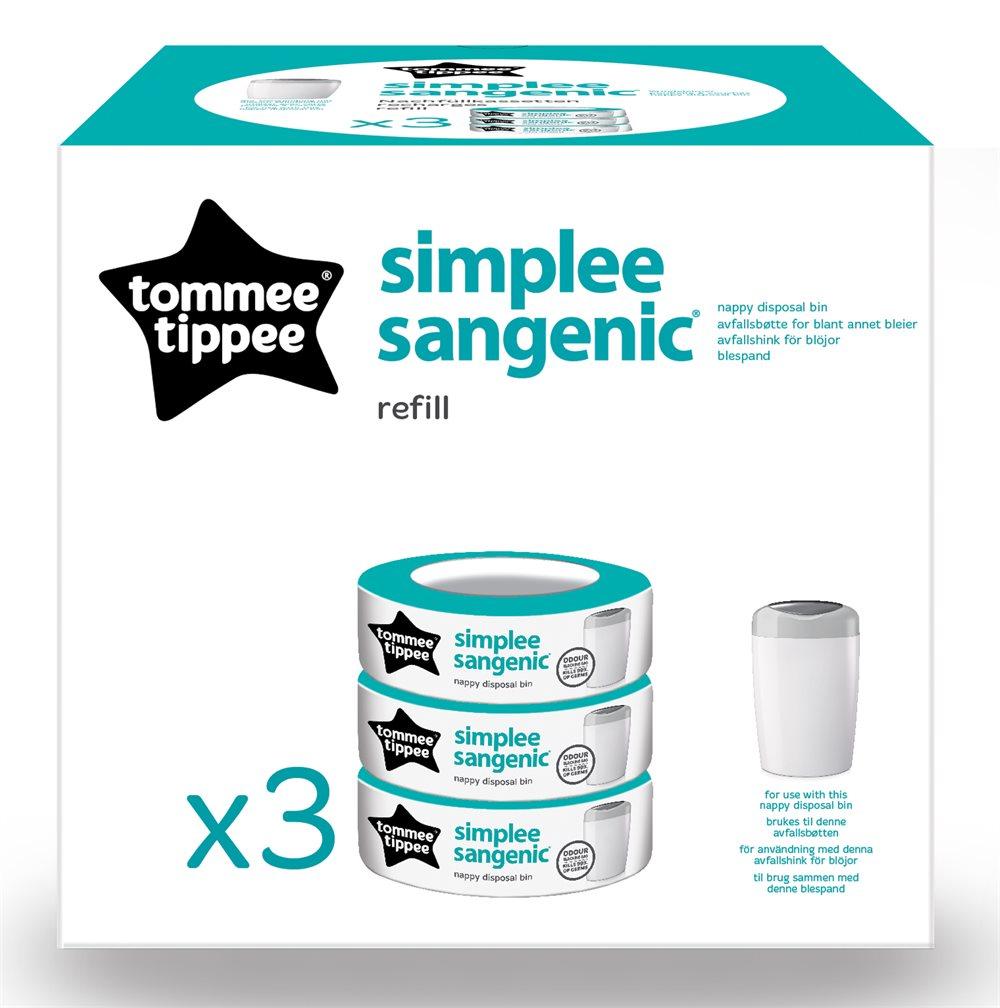 Refill 3-pack Simplee Sangenic