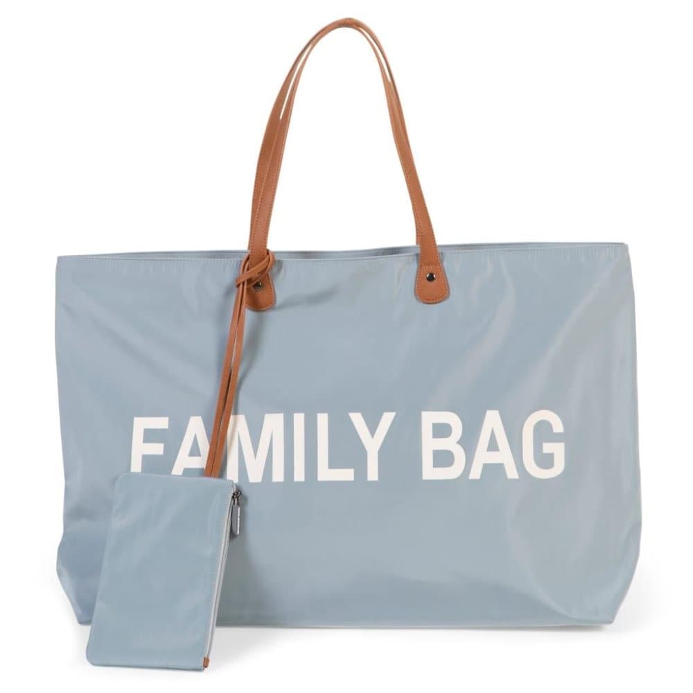 CHILDHOME pusletaske Family Bag lysegrå