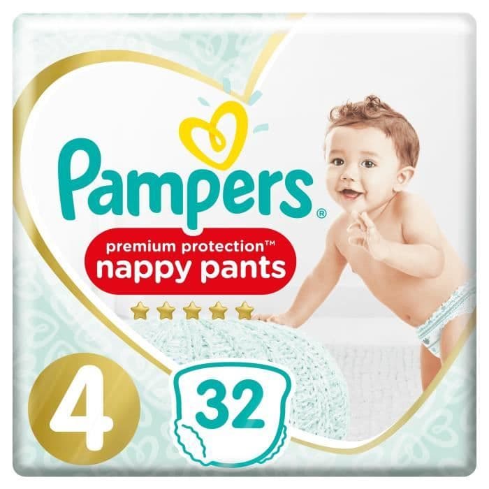PAMPERS Premium-skyddsbyxor Geant T4 X32