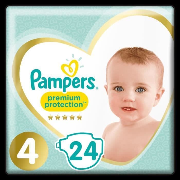 PAMPERS Premium beskyttelsesbleer Størrelse 4 x24