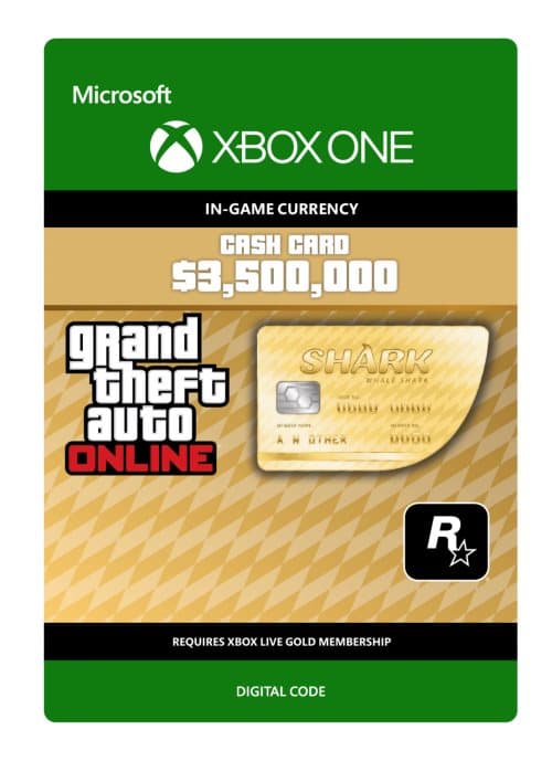 Grand Theft Auto V: Whale Shark Cash Card