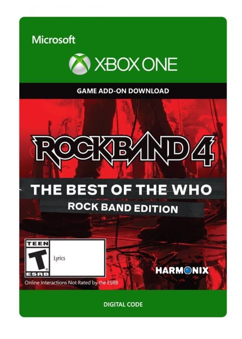 ROCK BAND 4: THE BEST OF THE WHO: ROCK BAND EDITION