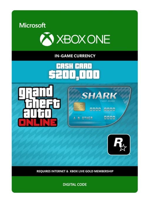 Grand Theft Auto V: Tiger Shark Cash Card