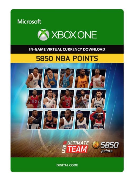 EA Sports NBA Live 16 - 5850 NBA Points