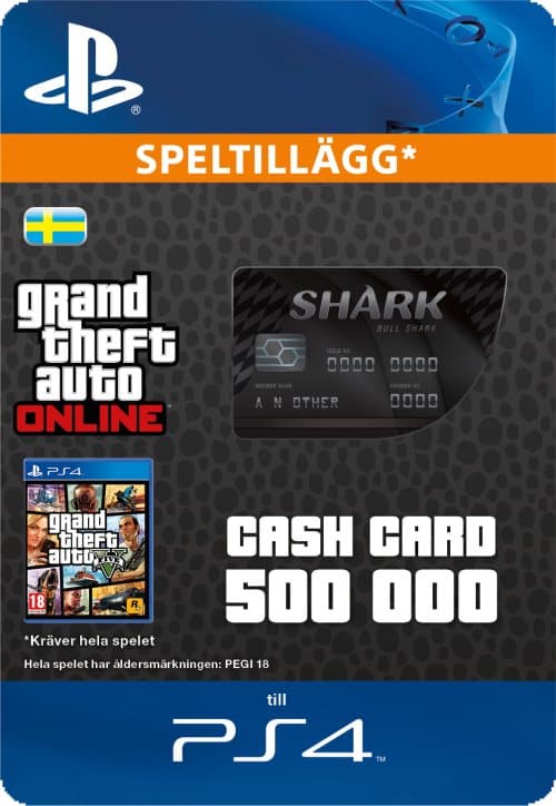Bull Shark-kontantkort (SE)