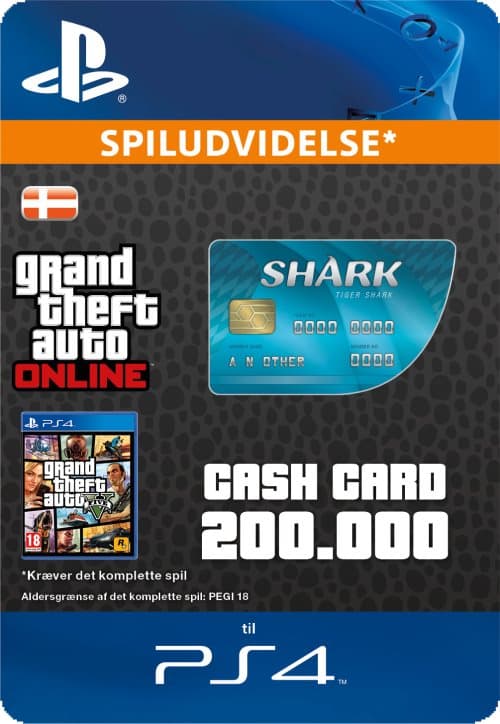 Tiger Shark Cash Card (DK)