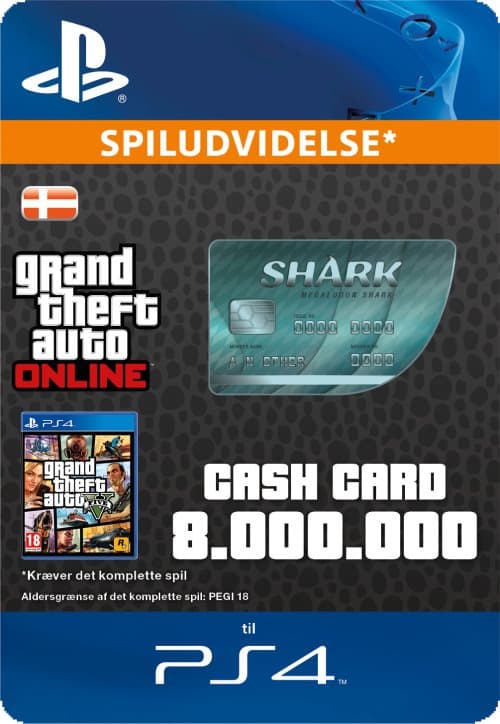 Megalodon Shark Cash Card (DK)