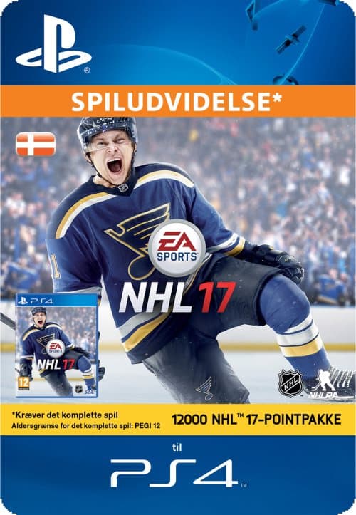 Pakke med 12000 NHL-poeng (DK)