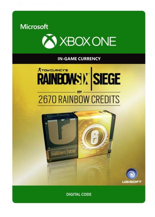 Tom Clancy's Rainbow Six Siege 2670 Credits