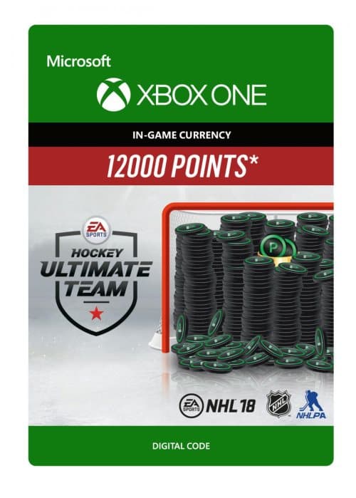 NHL 18 HOCKEY ULTIMATE TEAM - 12000 NHL 18 POINTS PACK