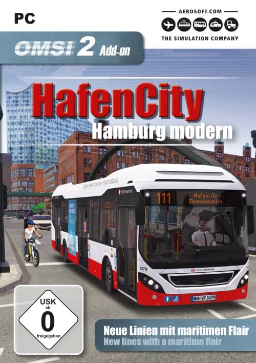 OMSI 2 Add-On HafenCity - Hamburg modern