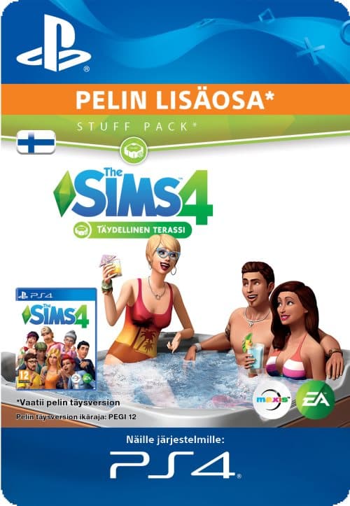 The Sims 4 Täydellinen terassi Stuff (Finland)