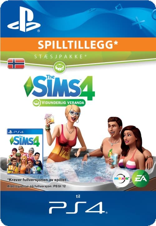 The Sims 4 Vidunderlig veranda Stuff (Norway)
